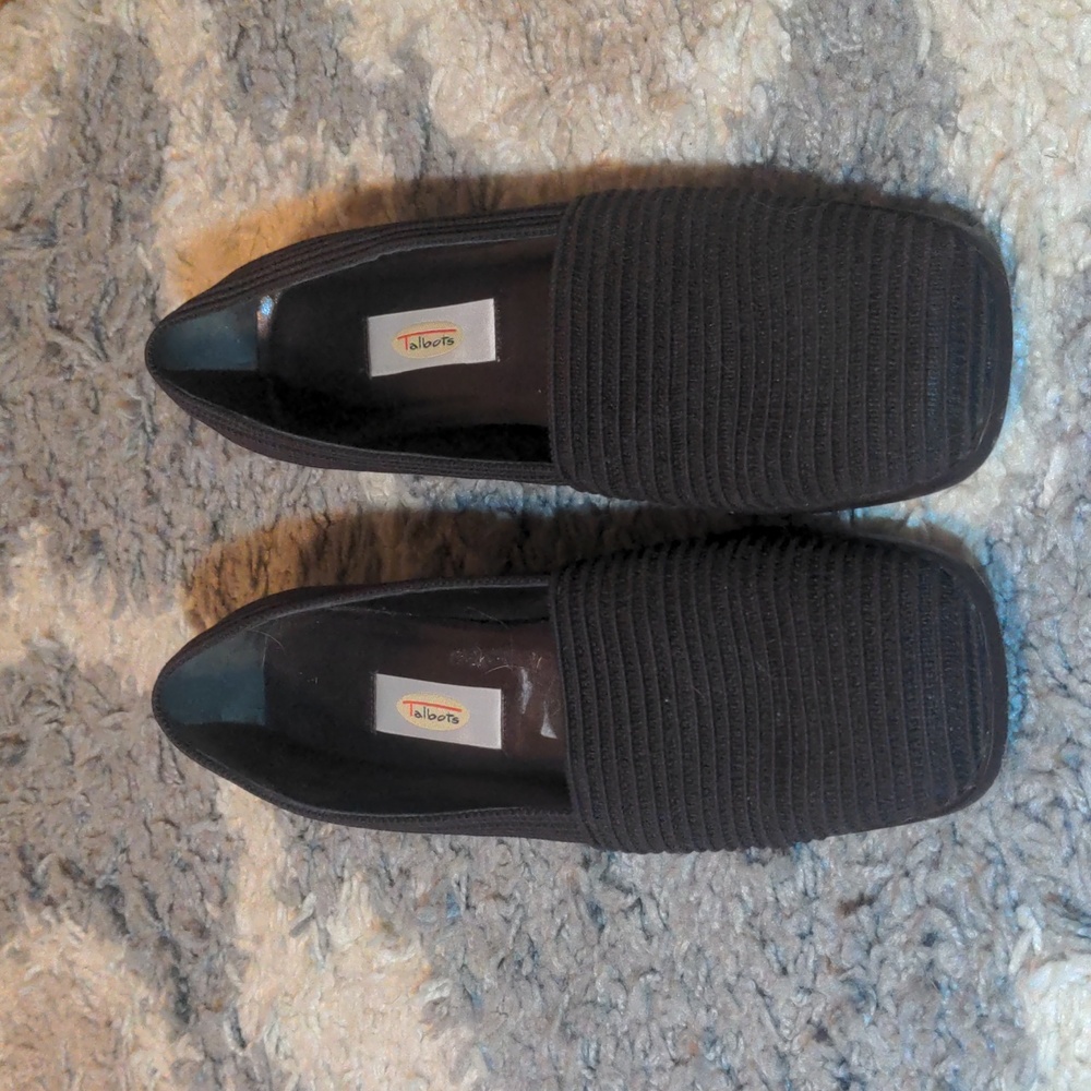 VTG Vintage Talbots dress shoe, square toe, size 8